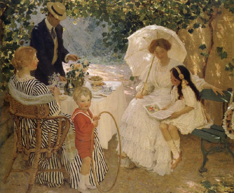 The arbour, E.Phillips Fox